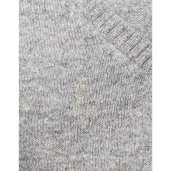 L.L. Bean Knit Wool Blend V-Neck Sweater Grey Size XX-Large Tall - Picture 3 of 4